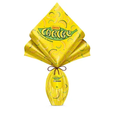 Ovo de P&aacute;scoa Garoto Caribe 229g