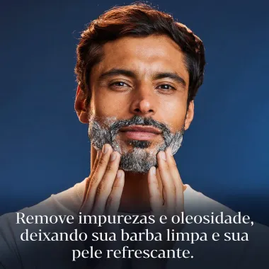 Shampoo para Barba King C Gillette com Mentol 241ml