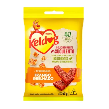 Bifinhos Keldog Frango Grelhado 60g