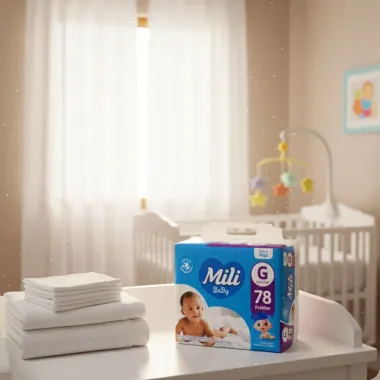 Fralda Mili Baby Tamanho G Pacote Giga 78 Unidades Descartáveis