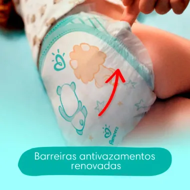 Fralda Pampers Supersec Tamanho XXG 64 Fraldas Descartáveis