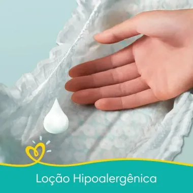 Fralda Pampers Confort Sec Tamanho P 72 Unidades Descartáveis