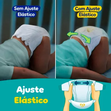 Fralda Pampers Confort Sec Tamanho M 70 Unidades Descart&aacute;veis