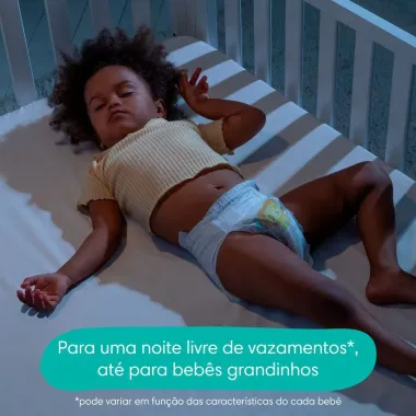 Fralda Pampers Confort Sec Tamanho XXXG 44 Unidades Descartáveis