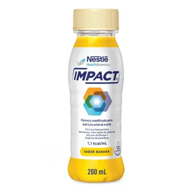 Impact Nutrição Enteral e Oral Banana 200ml