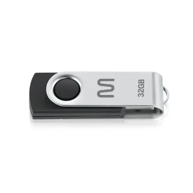 Pen Drive Multilaser Twist 32GB USB Preto PD589 _1