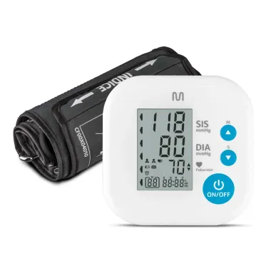 Monitor de Press&atilde;o Arterial Multilaser Digital de Bra&ccedil;o Branco HC090
