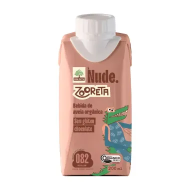 Bebida de Aveia Nude Zooreta Chocolate 200ml