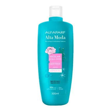 Condicionador Alfaparf Alta Moda Micelar Acqua Shine Água de Rosa e Água de Cacto 300ml