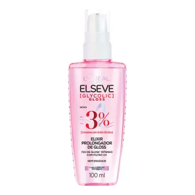 Sérum Elseve Glycolic Gloss L'oréal Paris Elixir Prolongador de Gloss 100ml