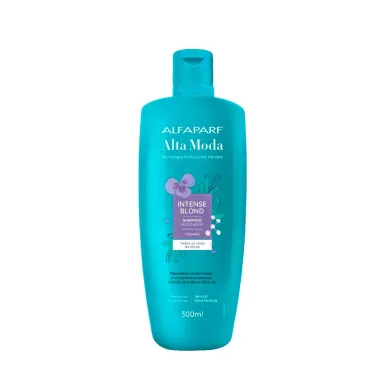 Shampoo Alfaparf Alta Moda Intense Bolnd Matizador 300ml