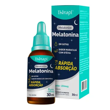 Melatonina Thérapi Melatonize Maracujá Gotas 30ml Frasco