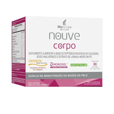 Nouve Corpo Mantecorp Skincare com 30 Sachês