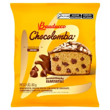 Chocolomba Bauducco Cobertura com Cacau 80g