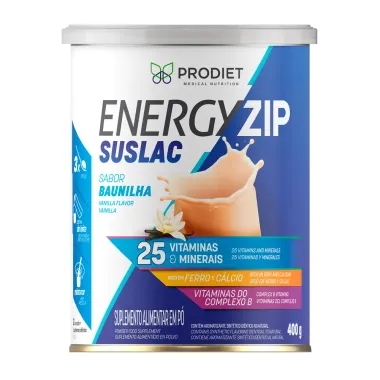 EnergyZip Suslac Prodiet Sabor Baunilha 400g