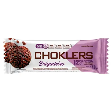 Barra de Proteína Choklers 12g de Proteína Brigadeiro 40g