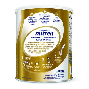 Nutren Senior Complemento Alimentar Mix de Frutas 740g