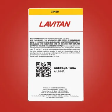 Lavitan Super Fórmula Lipomoro HD 60 Cápsulas