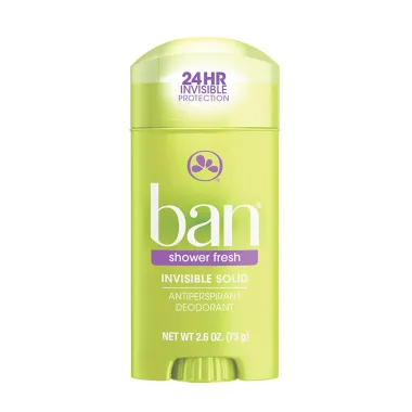 Desodorante Ban Shower Fresh Invisible Sólido 73g