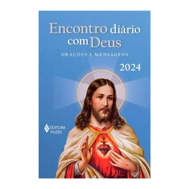 Livro Encontro Diário com Deus Orações e Mensagens 2024