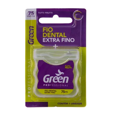 Fio Dental Green Extra Fio Tutti Frutti 75m