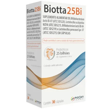 Biotta 25 Bi 30 Cápsulas