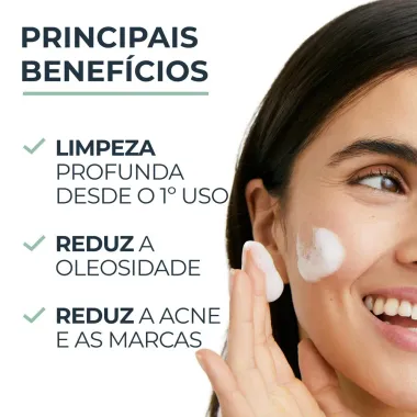Eucerin DermoPure Oil Control Gel de Limpeza Concentrado Peles Oleosas e Acneicas 150g