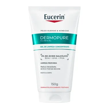 Eucerin Dermopure Clinical Gel de Limpeza Concentrado 150ml