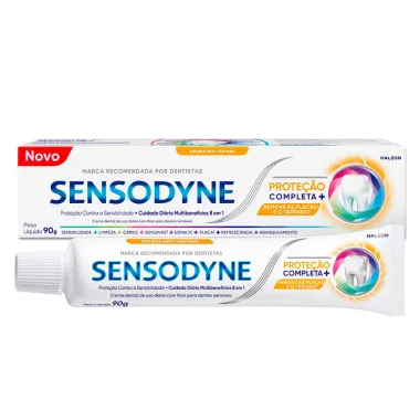 Creme Dental Sensodyne Proteção Completa Sistema Anti-tártaro 90g