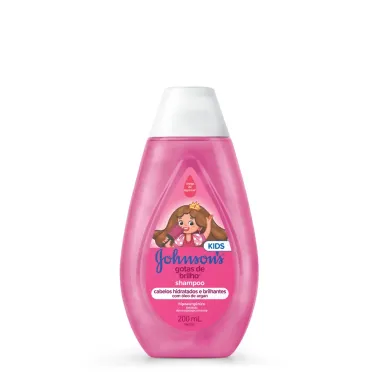 Shampoo Hidratante Infantil Johnson'S Kids Gotas de Brilho 200ml