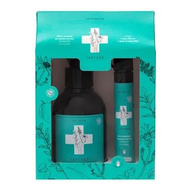 Kit Santopé Alivio dos Pés Santapele Spray 200ml + 30ml