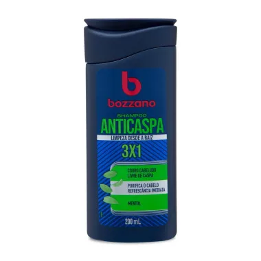 Shampoo Anticaspa Bozzano Mentol 200ml