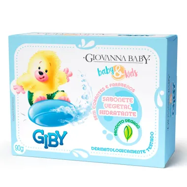 Sabonete Vegetal em Barra Giovanna Baby Hidratante Giby 90g