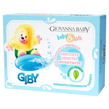 Sabonete Giovanna Baby & Kids Vegetal Hidratante Giby