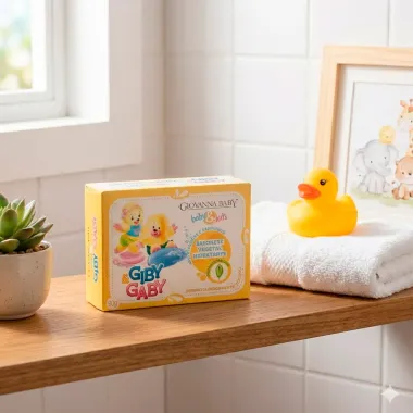 Sabonete Vegetal em Barra Giovanna Baby e Kids Hidratante Giby & Gaby 90g