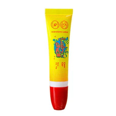 Hidratante Labial Laby Chiclé com Cor Morango 10g-1