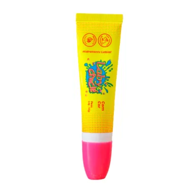 Hidratante Labial Laby Chiclé com Cor Sabor Tutti Frutti 10g