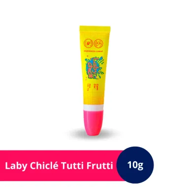 Hidratante Labial Laby Chiclé com Cor Tutti Frutti 10g_2