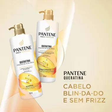 Condicionador Pantene Queratina Preenche e Blinda 510ml