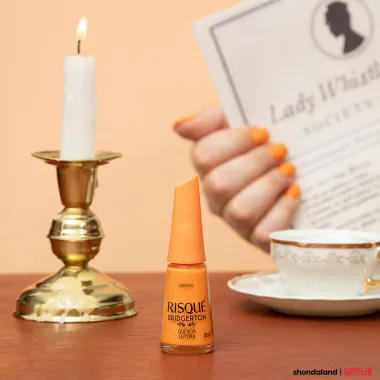 Esmalte Risqué Bridgerton Cremoso Cor Querida Leitora 8ml_2