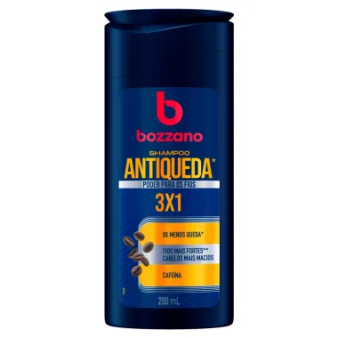 Shampoo Bozzano Antiqueda 3 x 1 Cafeína 200ml_1