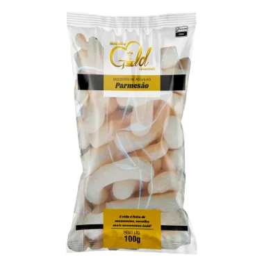 Biscoito de Polvilho Gold Gourmet Parmesão 100g Pacote