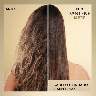Shampoo 300ml e Condicionador 150ml Pantene Queratina