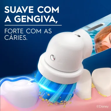 Escova Dental Elétrica Oral-B Pro Kids 3Mais Frozen Bivolt