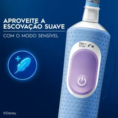 Escova Dental Elétrica Oral-B Pro Kids 3Mais Frozen Bivolt