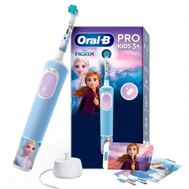 Escova de Dente El&eacute;trica Infantil Oral-B Disney Frozen Bivolt - 1 Unidade