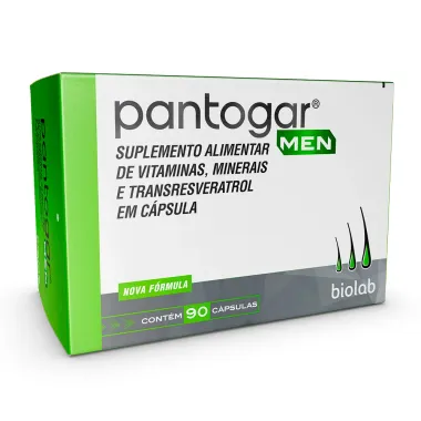 Pantogar Men com 90 Cápsulas