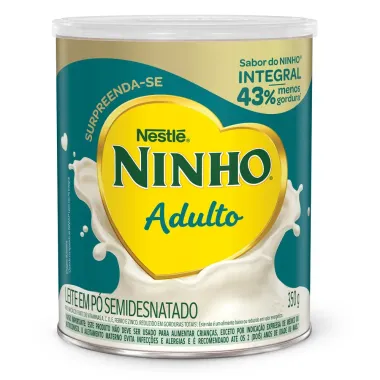 Leite Ninho Integral Adulto Semidesnatado