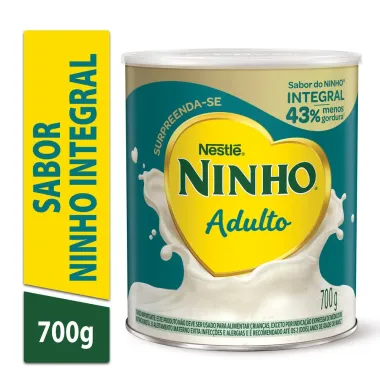 Leite Ninho Integral Adulto Semidesnatado 700G