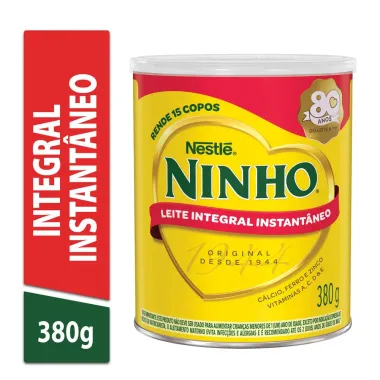 Leite Ninho Integral Instantâneo 380G